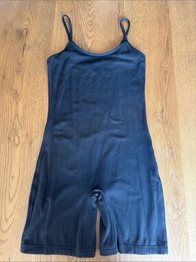 Aritzia TnAction Black Women's Camisole Bodysuit